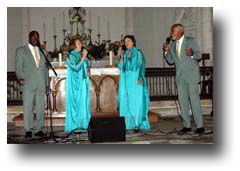 Vendredi 29 avril, concert de Gospel dans l'église de Varennes