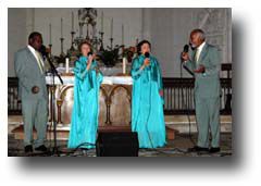 Vendredi 29 avril, concert de Gospel dans l'église de Varennes