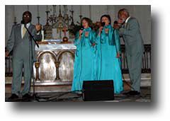 Vendredi 29 avril, concert de Gospel dans l'église de Varennes