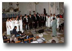 Vendredi 29 avril, concert de Gospel dans l'église de Varennes