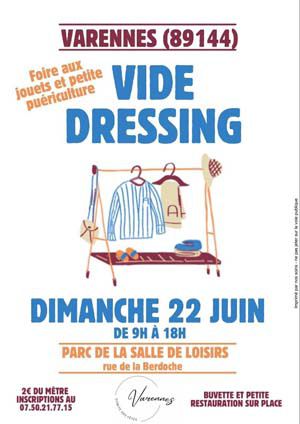 vide dressing, jouets et puériculture